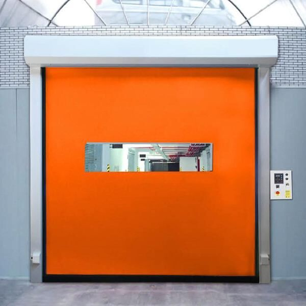 Durable Steel Frame High Speed PVC Roller Shutter Door
