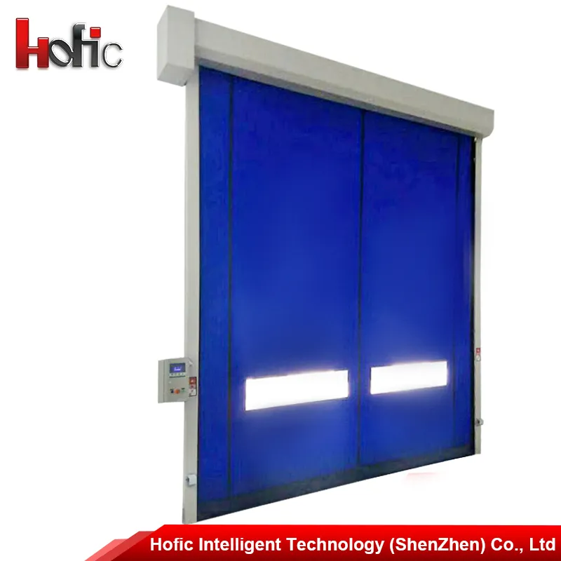 Durable Steel Frame High Speed PVC Roller Shutter Door