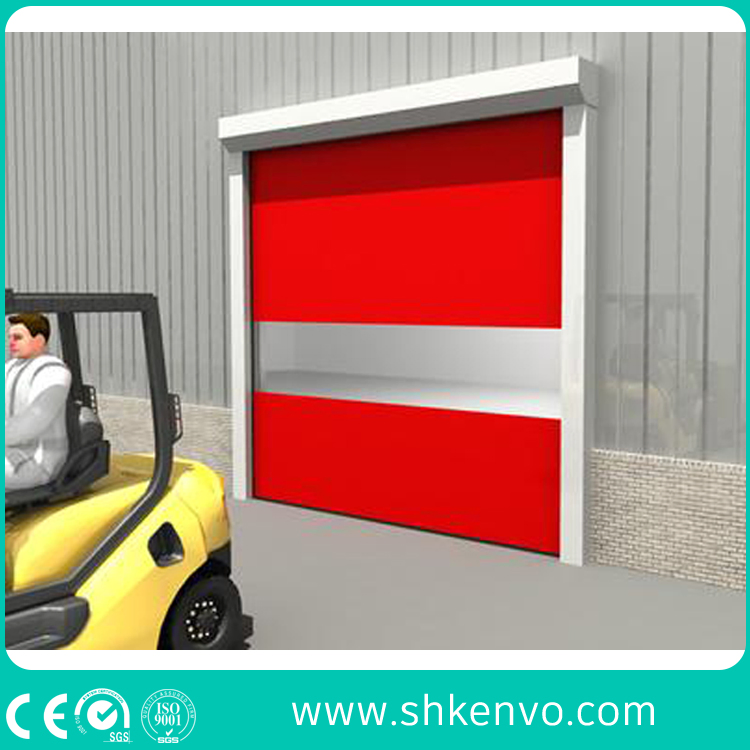 Electric Induced High Speed Roll up Door for Clean Room