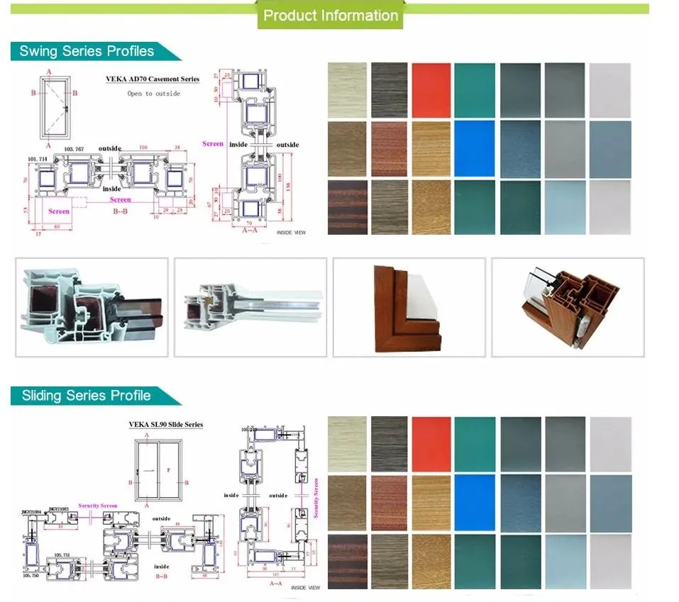 Factory Price Aluminium Window Frame Double Glaze Windows