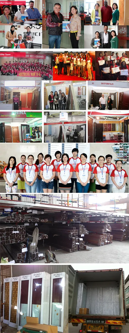 Factory Sale Glass Shower Aluminium Door for Bathroom (SC-AA060)