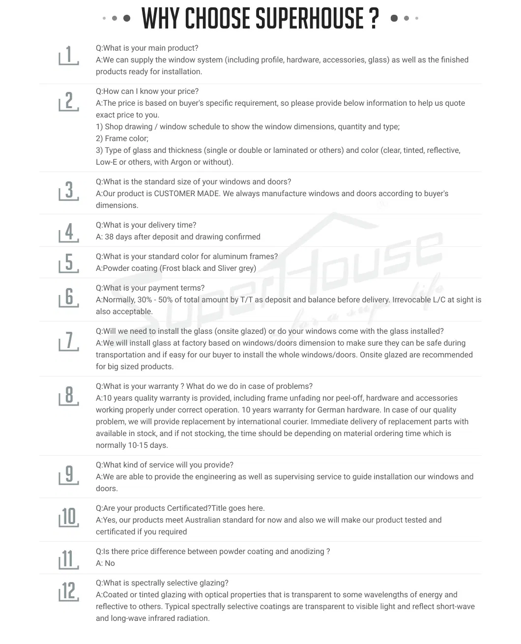Factory Superhouse Folding Sliding Glass Double Glazed Opening Sliding Window