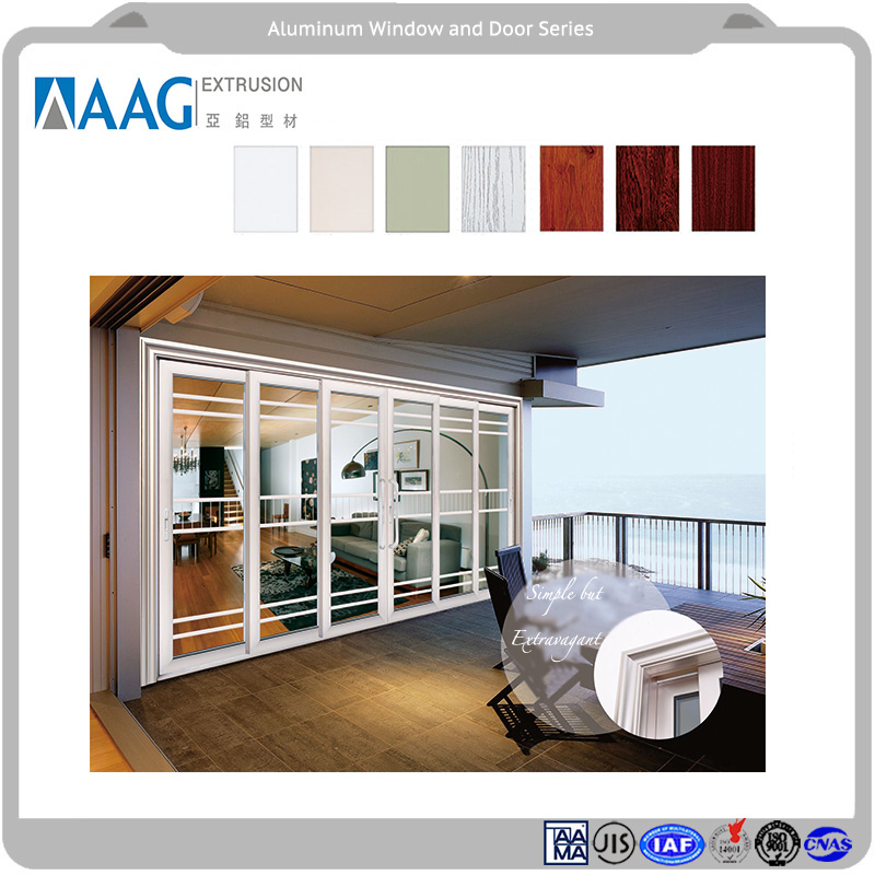Factory Wholesale Aluminum Sliding Window Door Aluminium Extrusion