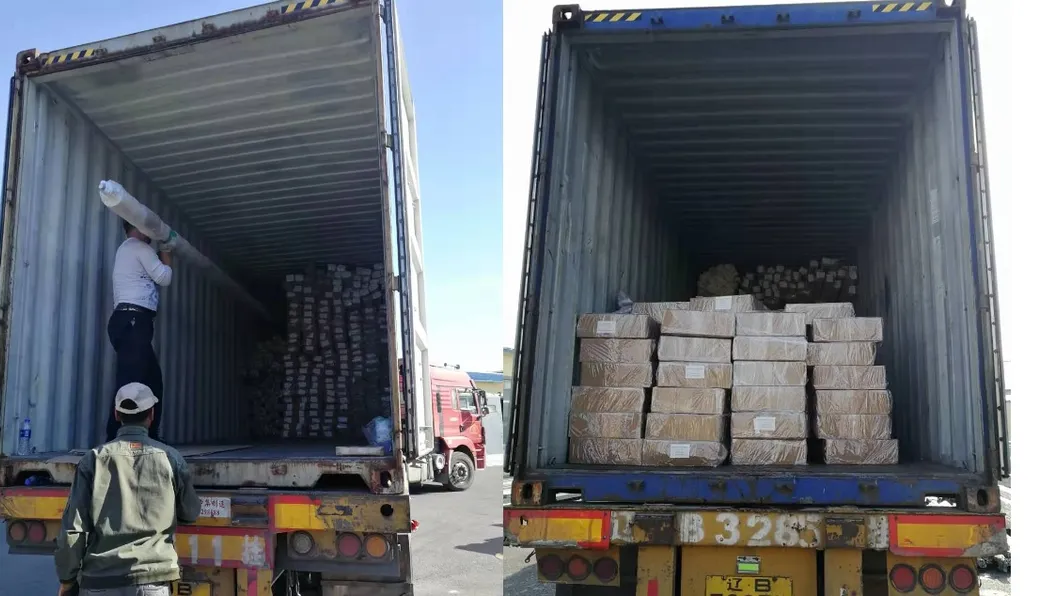 Fast Rigid Aluminum with PU Foamed Section Spiral Roller Shutter Door