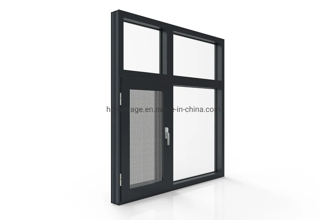 Firm in Structure Aluminum Casement Window with Fine Workmanship