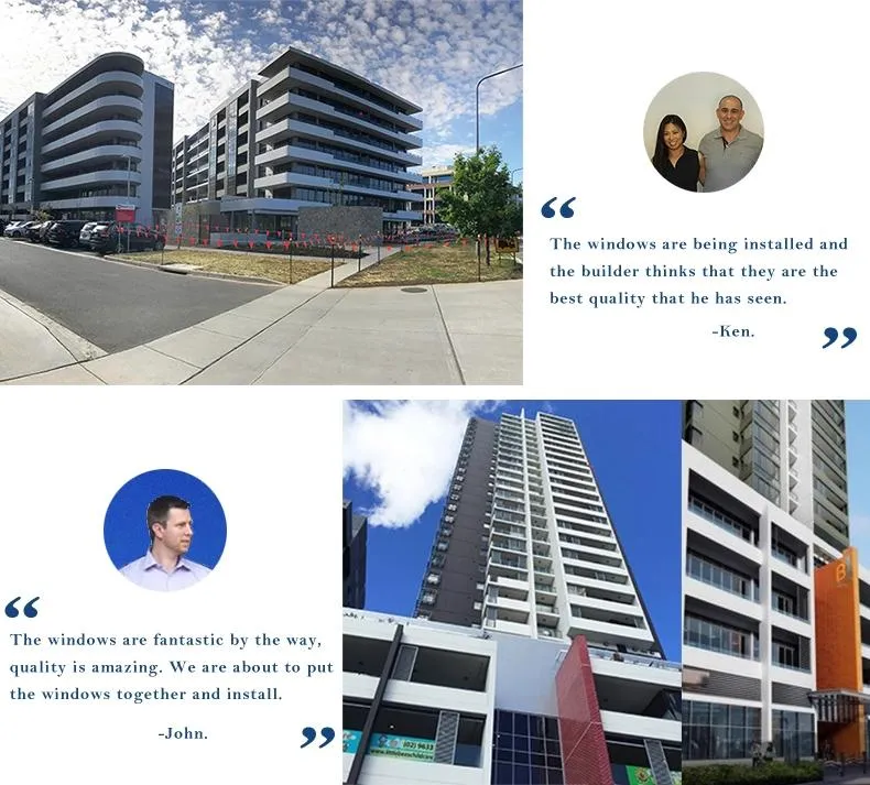 Florida Miami-Dade Noa Approval Aluminium Glazed Bifolding Window