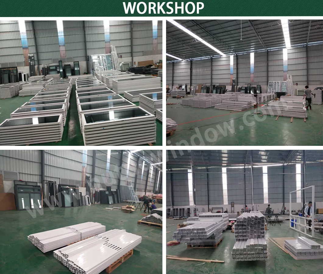 Foshan Factory Grill Design PVDF Aluminum Casement/French Window with Australia Subframe