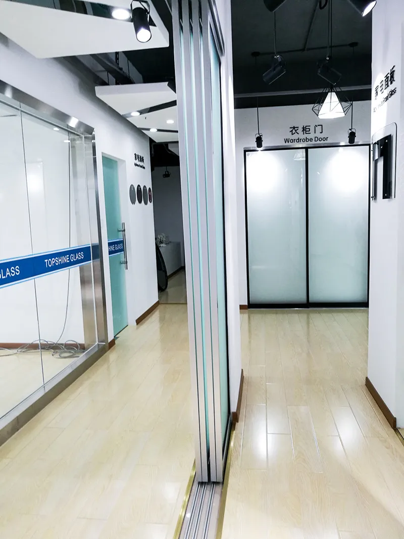 Glass Door Sliding Wall Partition for Hotel