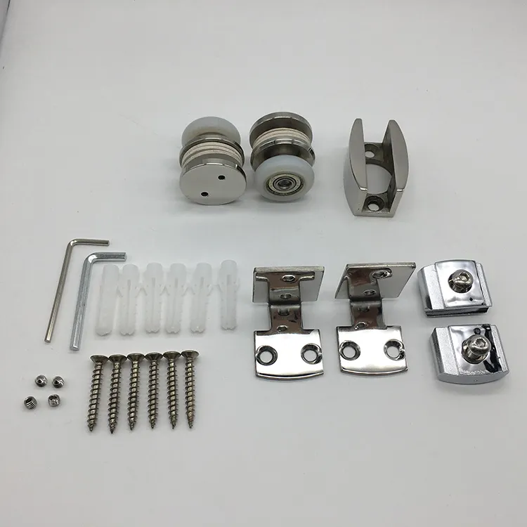 Glass Sliding Frameless Door Bathroom Glass Partition Dry Wet Depart