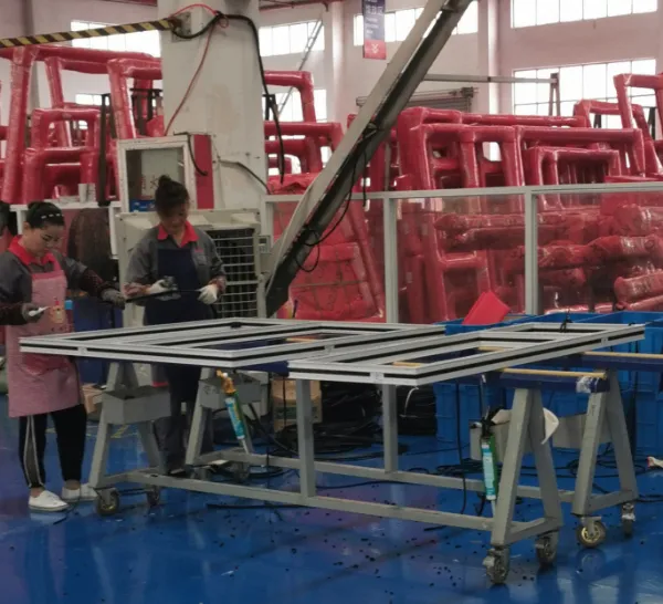 Good Quality Aluminum Heat Insulation Doors Center Pivoting