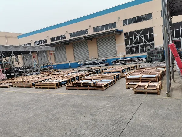 Good Quality Aluminum Heat Insulation Doors Center Pivoting