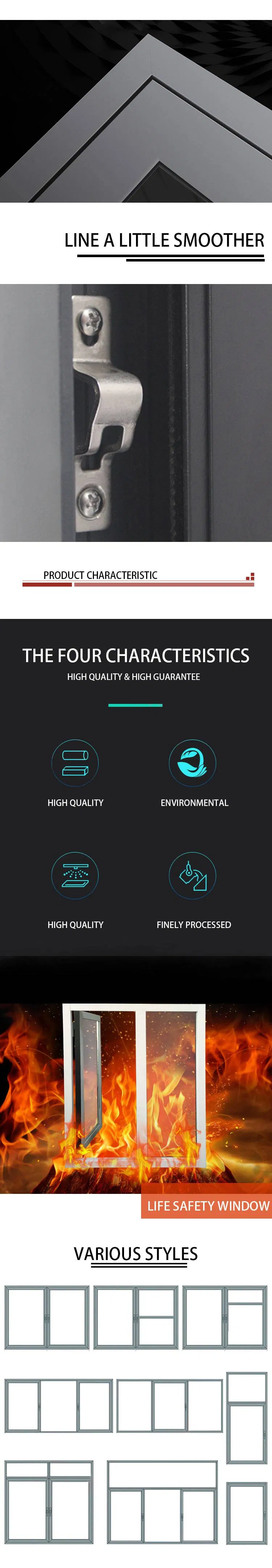 Good Quality Steel Fireproof Window