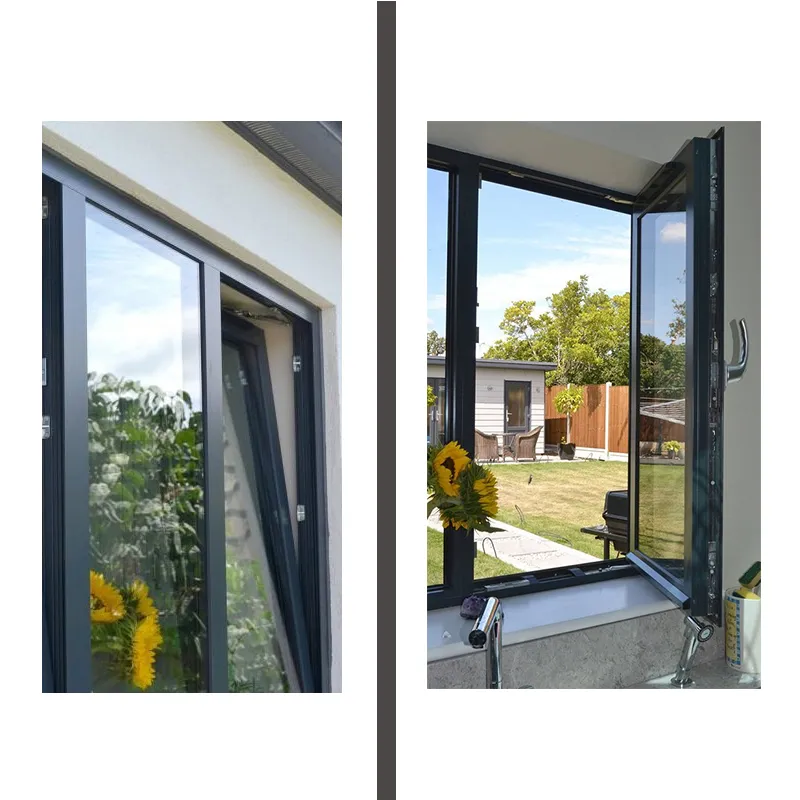 Heat-Insulate D65 Series Inward Tilt-Turn Aluminum Windows