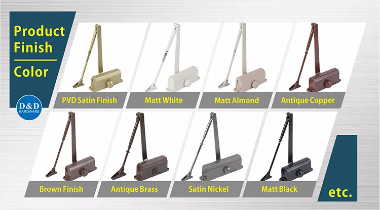 Heavy Duty UL Fire Strong Automatic Overhead Door Closer Installation