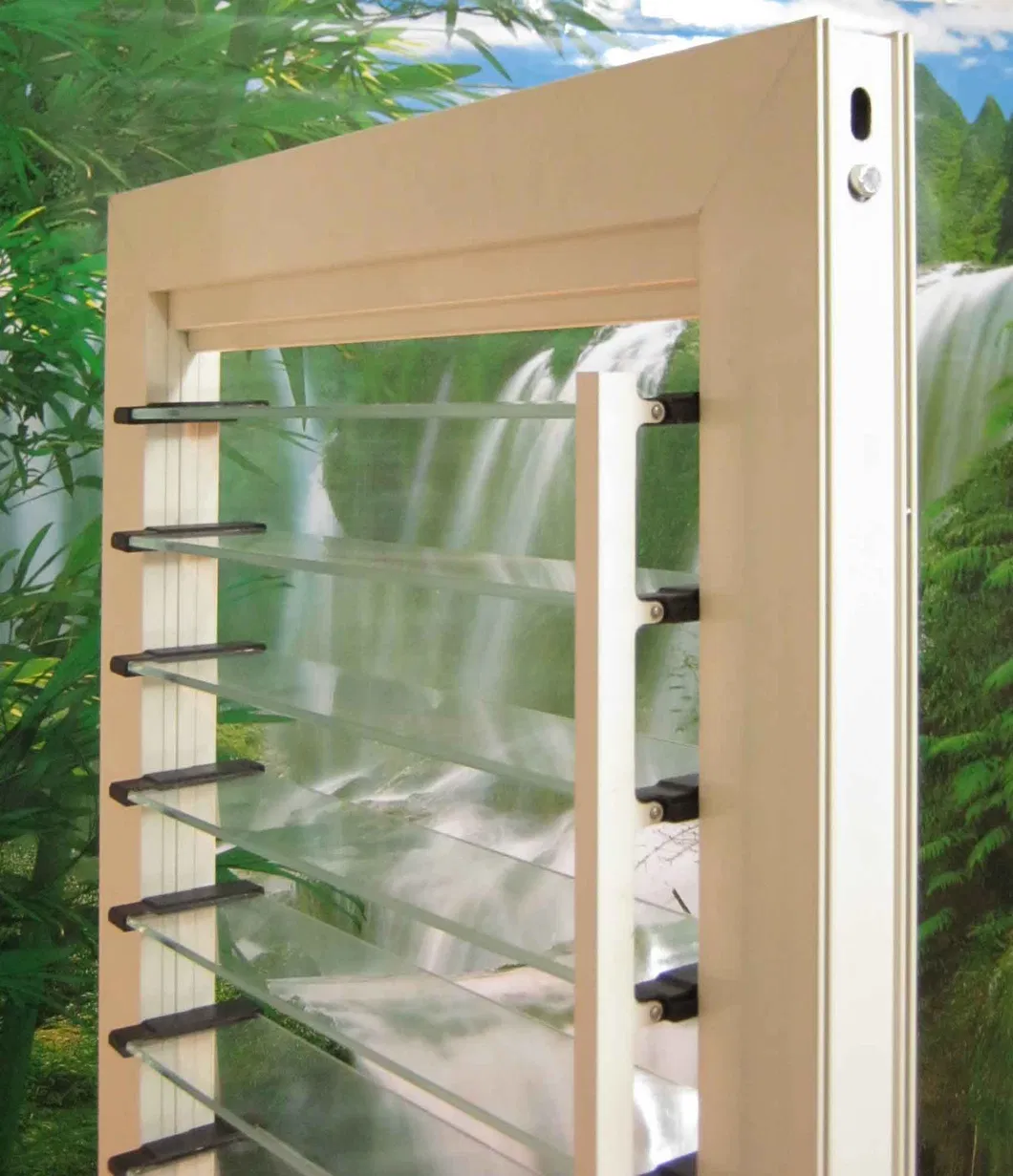 High Quality Aluminum Louvered Window Screens