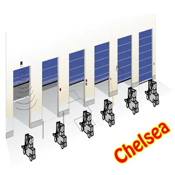 High Quality High Speed Door|Fabric Rapid Door Used in The Clean Room (ST-001)