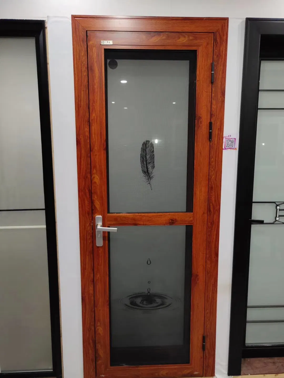 High Quality Kitchen Bathroom Aluminum Glass Door