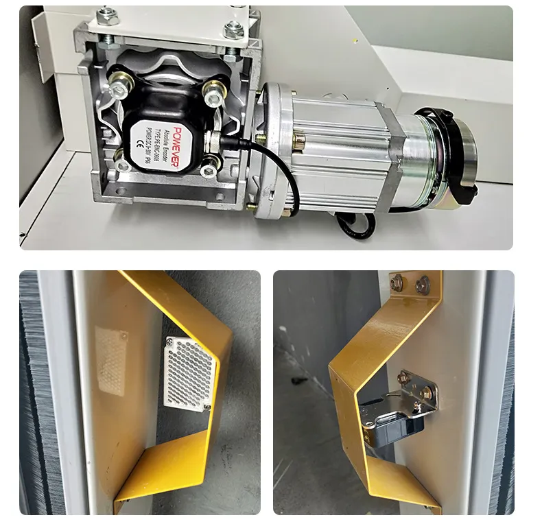 High Speed Windproof PVC Belt Stacking up Door