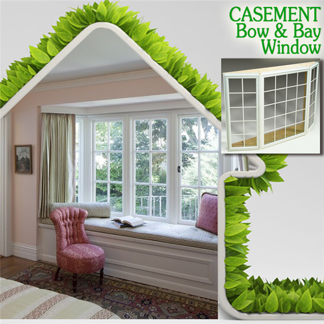Highly Praised Fluorocarbon Coating Aluminum Alloy Specialty Window, High Quality Aluminum Bay & Bow Window