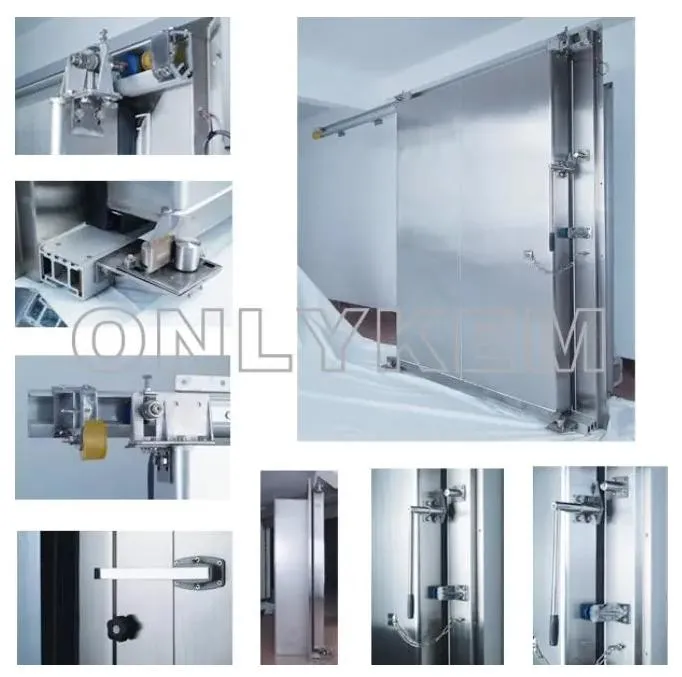 Hinged Door with Escape Device for Cold Room
