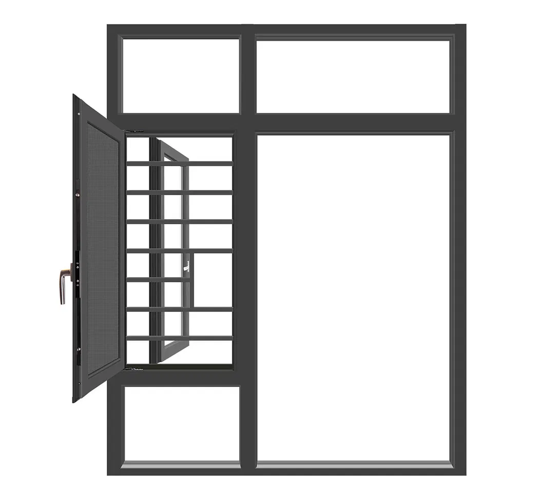 Horizontal Opening Style Aluminum Window Made in China