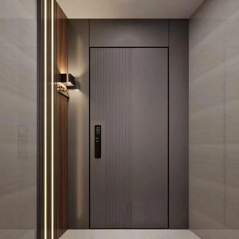 Anti-theft Cast Aluminum Door