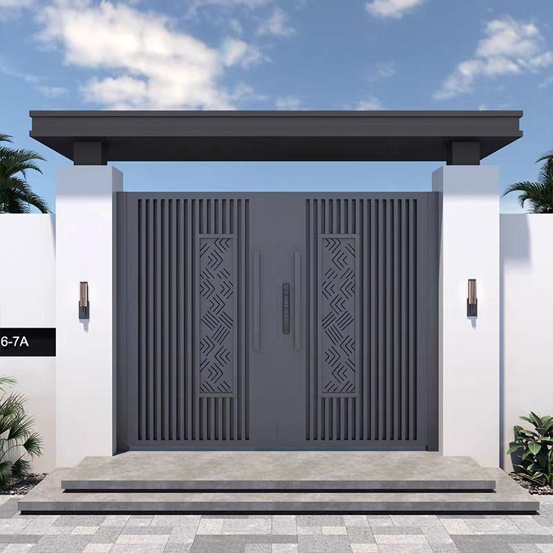 Copper-Aluminum Door 