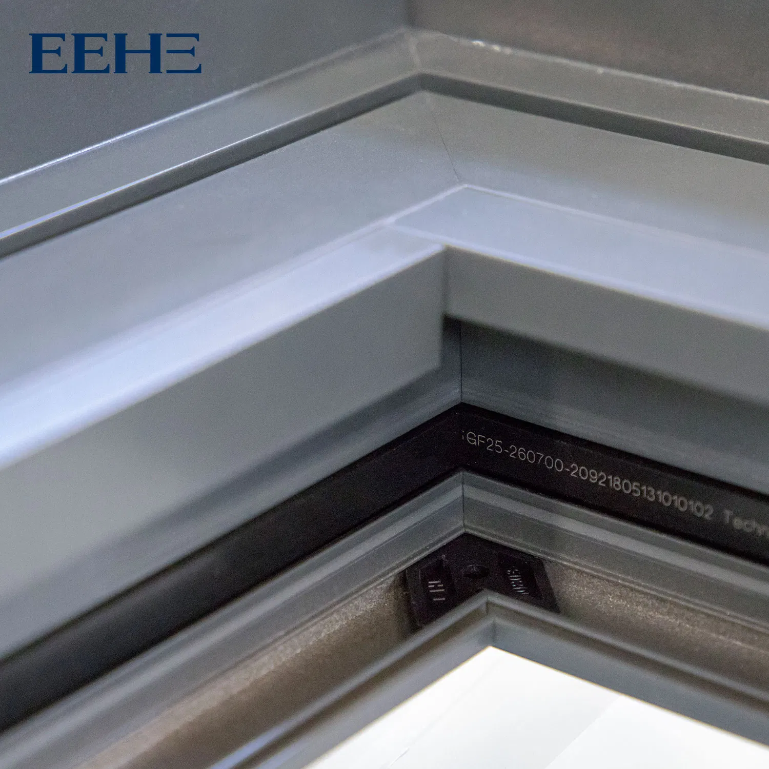 Impact Resistance High Rise Inward Opening Hollow Triple Tempered Glass Aluminum Casement Window with Mosquito Net