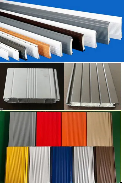 Industrial Automatic Motorized Aluminum Alloy Overhead Roller Shutter Door for Warehouse Garage