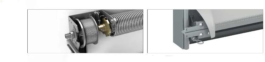 Industrial Sectional Overhead Door for Cold Room