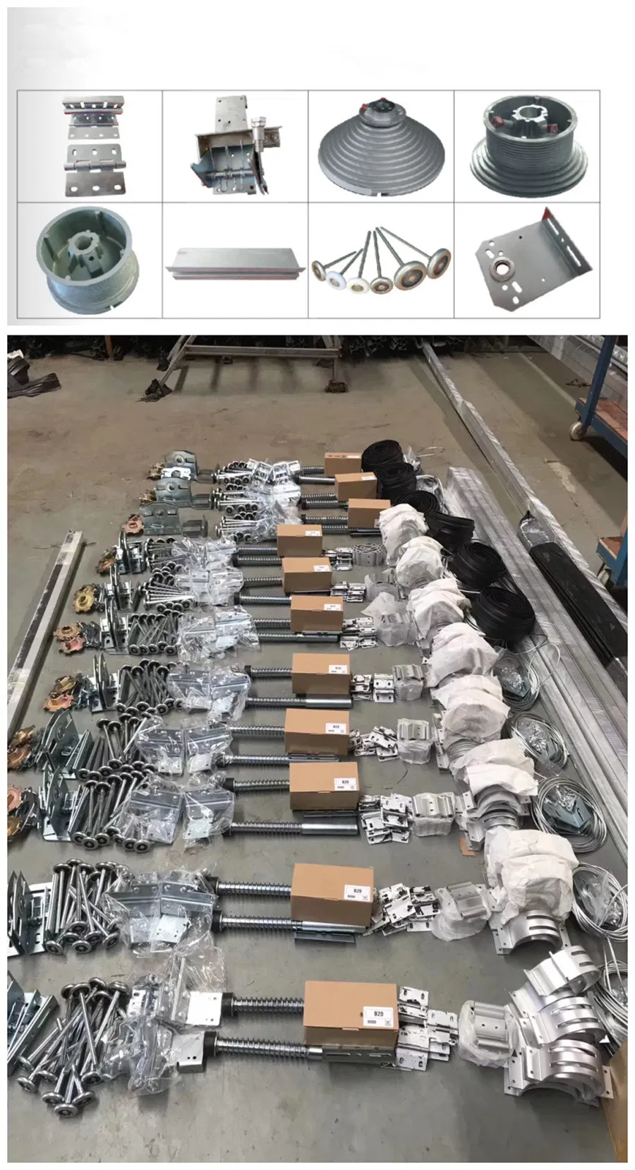 Industrial Sectional Overhead Door for Cold Room