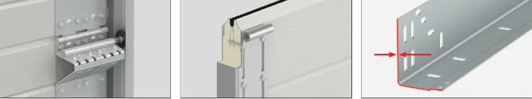 Industrial Sectional Overhead Door for Cold Room
