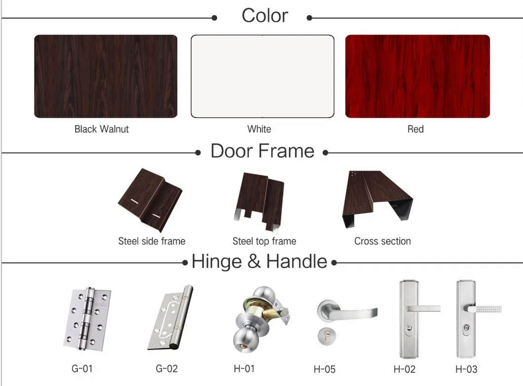 Interior Steel America Panel Wooden Entry Sliding PVC Entrance Door