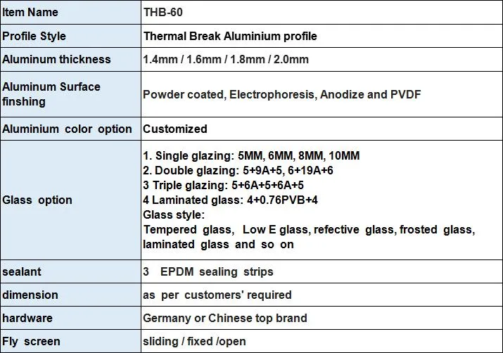 Jmd European Style Casement Windows with Good Quality and Wonderful Service