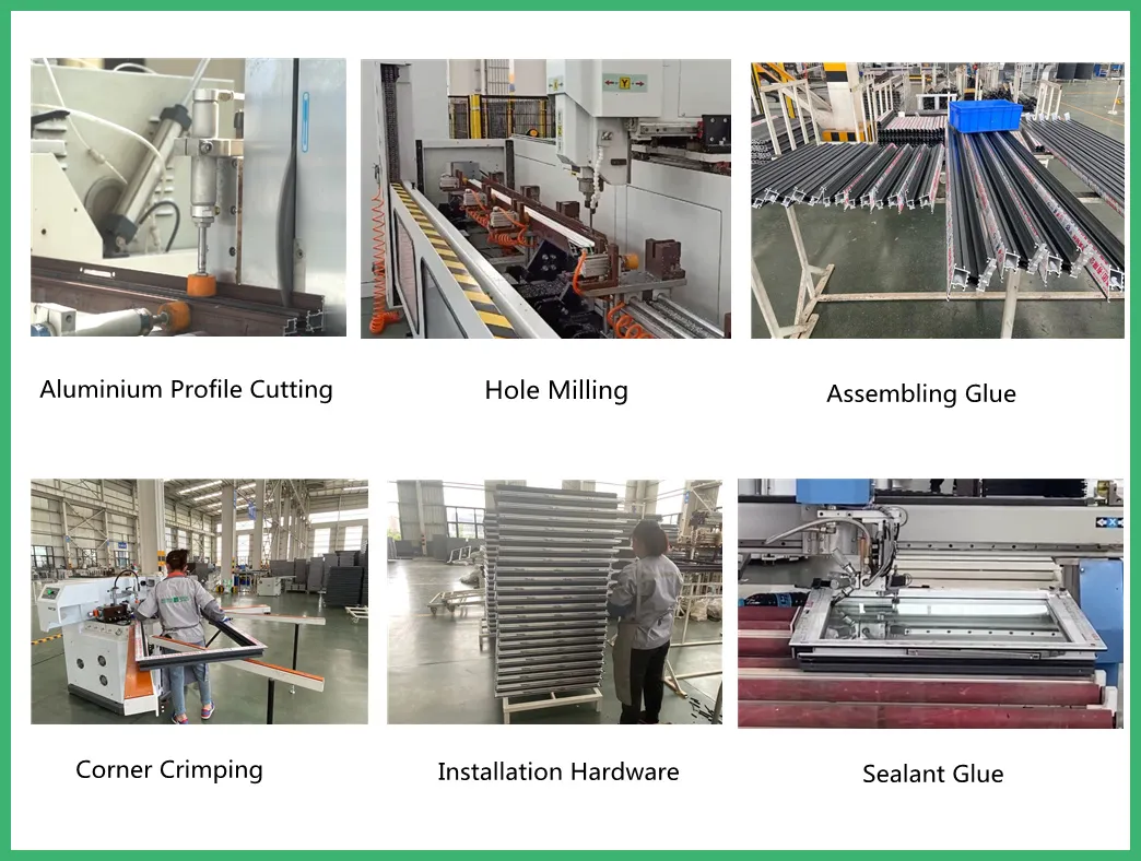 Jmd European Style Casement Windows with Good Quality and Wonderful Service