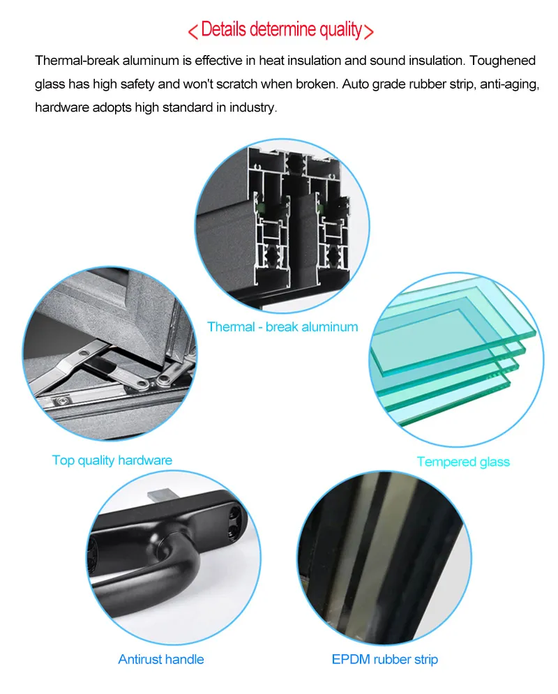 Jmd Hot-Sale Fixed Sash Window with SGS