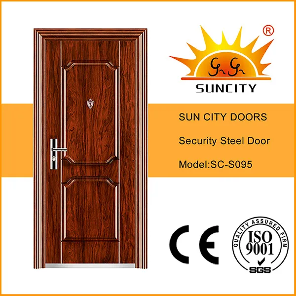 Latest Design Exterior Steel Door for Home (SC-S095)