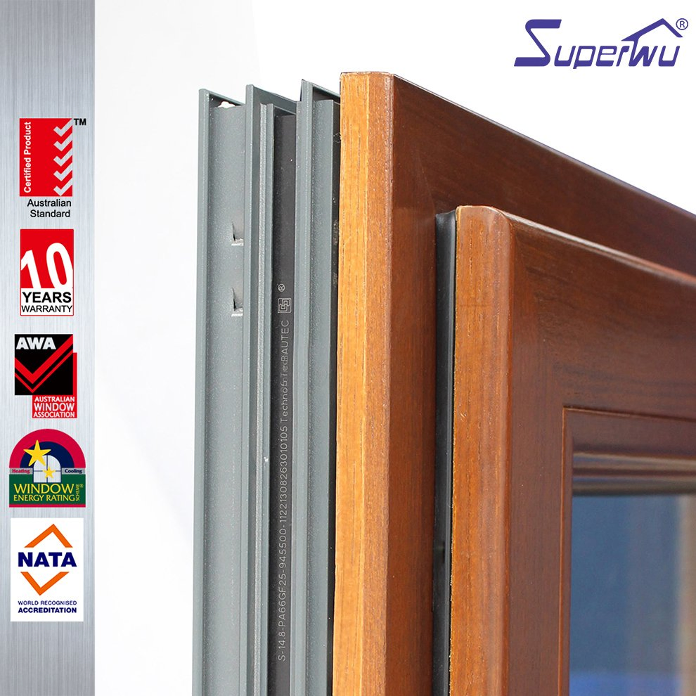 Latest Design Two Way Open Aluminium Tilt up Tilt and Turn Casement Glass Windows