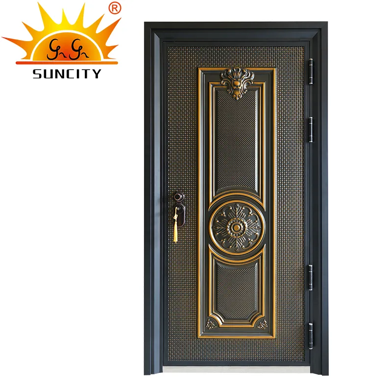 Luxury Security Entrance Front Door Design