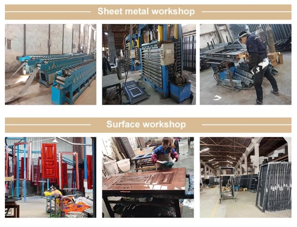 Main Gate Cheap Door Steel Security