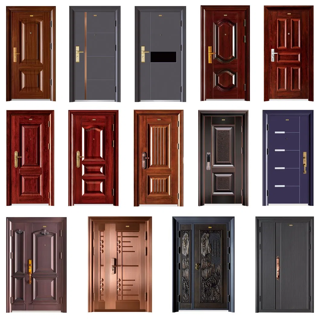 Metal Door Double Door Glass Sliding Door Hotel Door Single Door