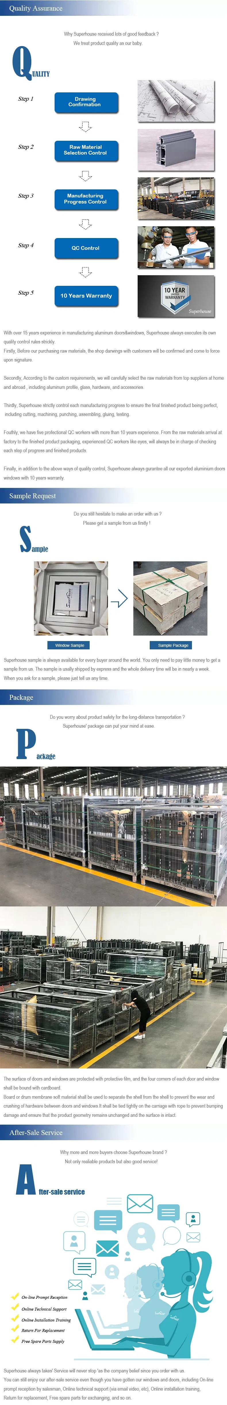 Miami-Dade Noa Approved Aluminium Patio Bi-Folding Windows and Doors with Factory Price