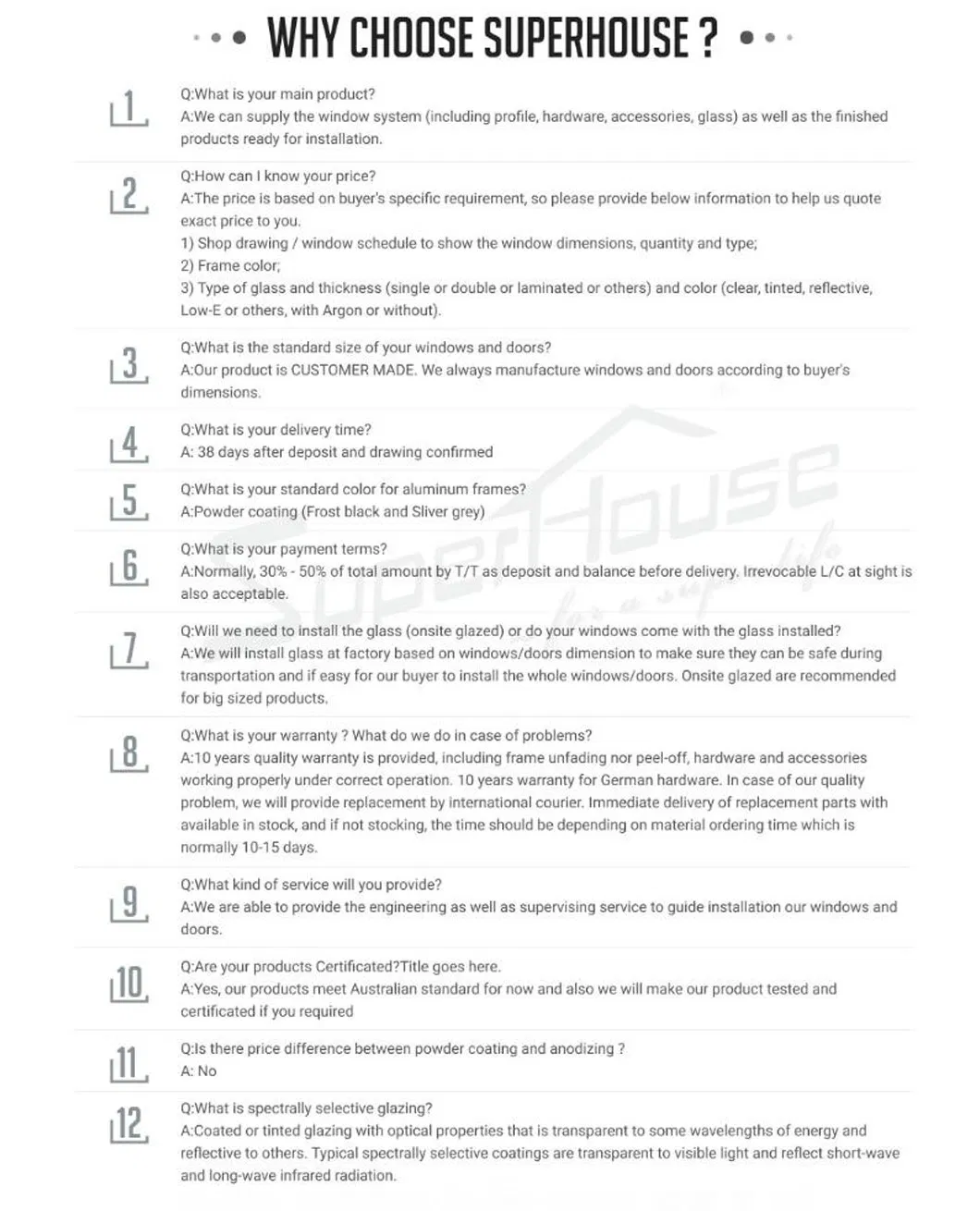 Miami Noa Certified Large Fixed Window Picture Window