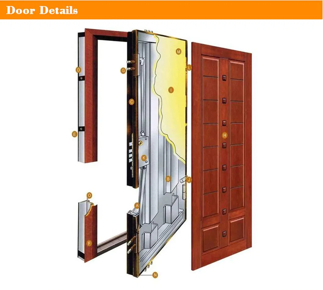 Modern Style Pivot Steel Door Aluminum Alloy Interior Exterior Entry Door Entrance Front Doors