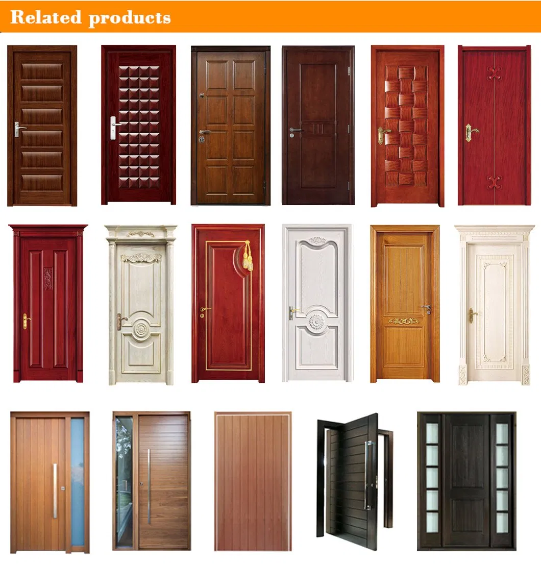 Modern Style Pivot Steel Door Aluminum Alloy Interior Exterior Entry Door Entrance Front Doors