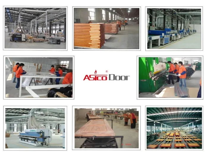 New Design and Competitive Price Steel Fire Rated Door with Good Quality