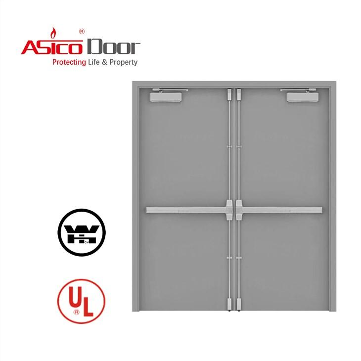 New Design and Competitive Price Steel Fire Rated Door with Good Quality