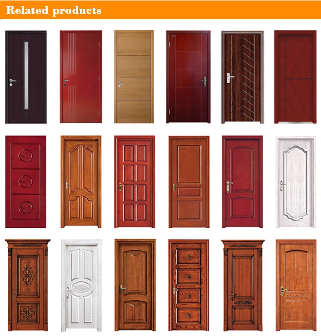 New Settings 20minutes UL Listed Teak Wood Fire Doors Single Leaf Wooden Door