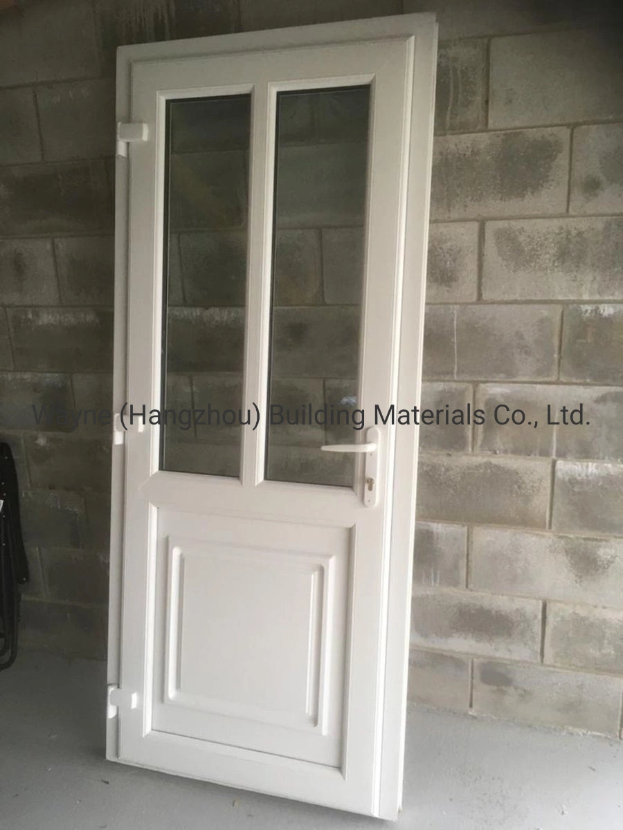 PVC Door UPVC Back Door for House with Different Design and Factory Direct Price
