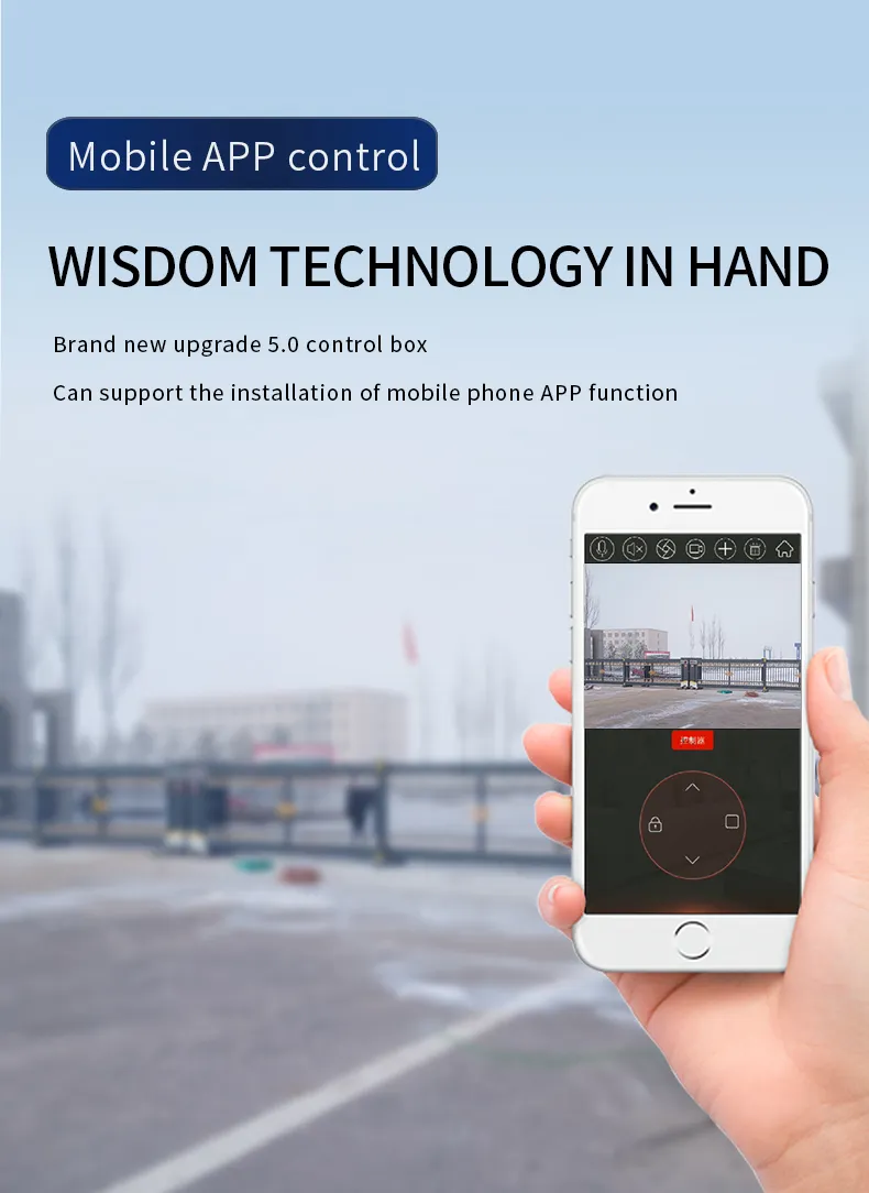 Qigong Best Selling Automatic Suspension Sliding Gate Remote Control Aluminum Factory School Designs2 Buyers